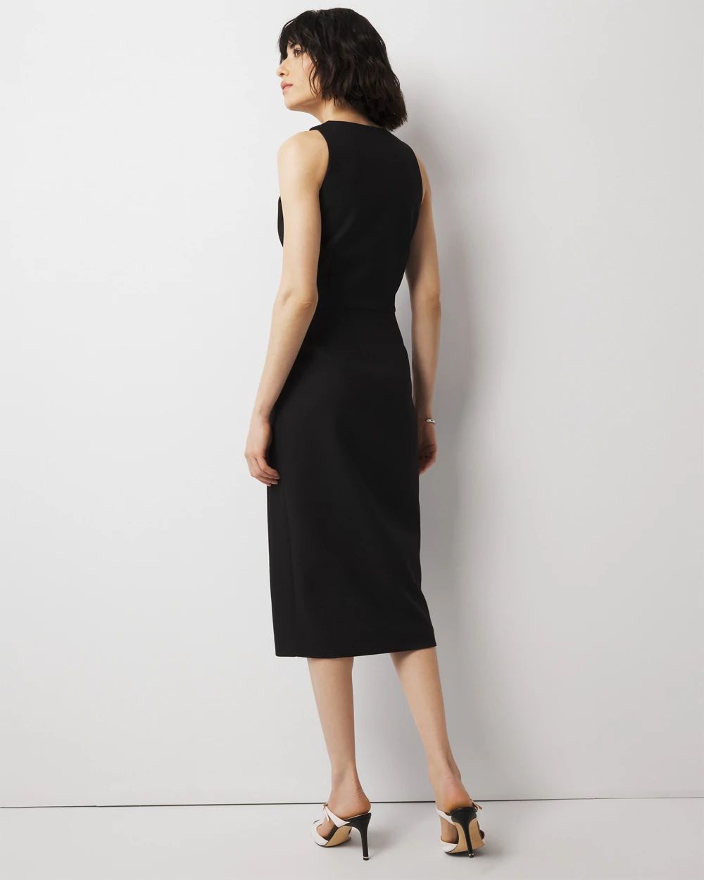 Faux Wrap Sheath Dress | White House Black Market Faux Wrap Sheath Dress | White House Black Market